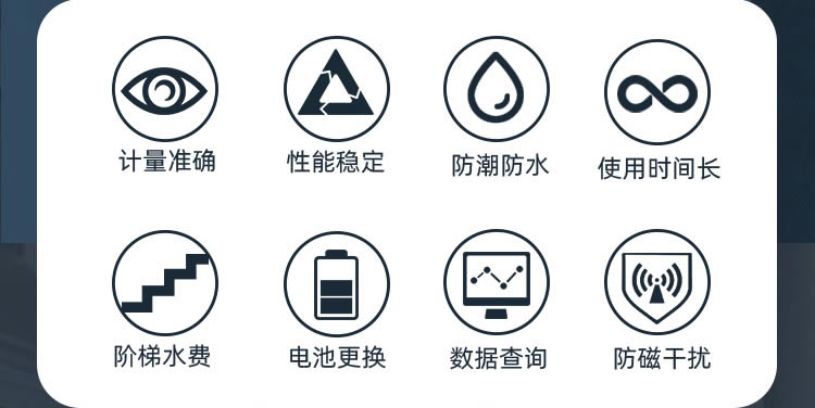 智能預付費尼龍水表