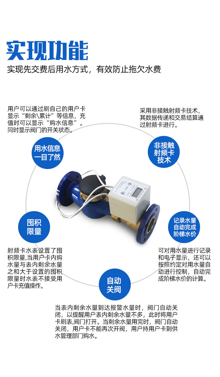 智能預(yù)付費(fèi)大口徑水表
