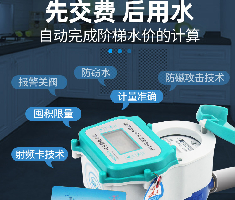 智能預付費水表