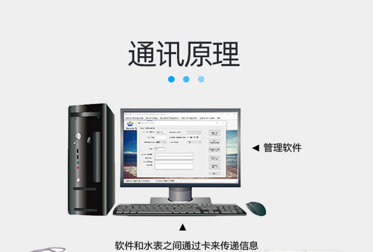 智能預付費水表小口徑