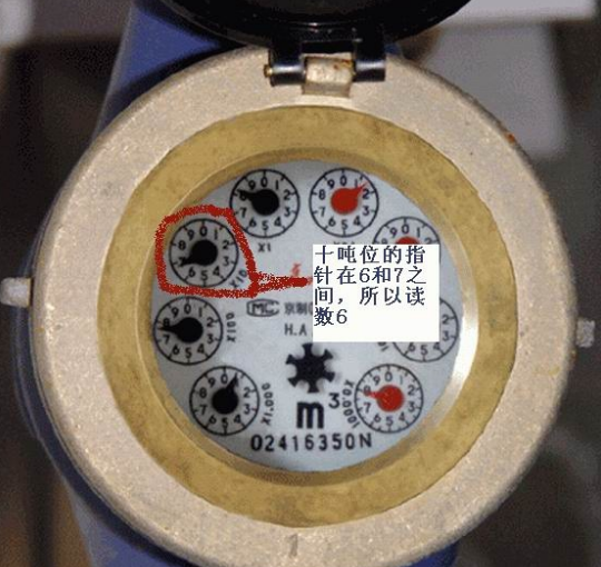 怎樣讀水表 怎樣讀水表